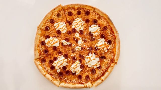 Hot Honey Pep Pizza.